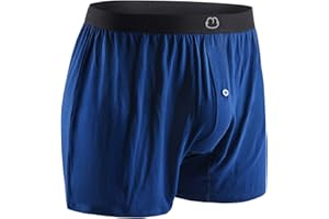 MORNIUNDER Viscose from Bamboo Mens Boxers for Men Underwear Shorts - Soft Loose Comfortable Breathable