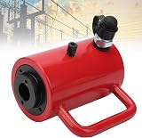 01 20T 50mm Stroke Hydraulic Lifting Cylinder Hollow Ram Jack Ultra Thin view 6