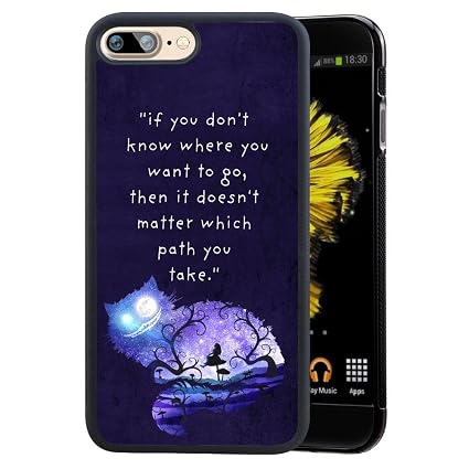 Amazon.com: Alice in Wonderland iPhone 7 Plus Case, Onelee [Never ...