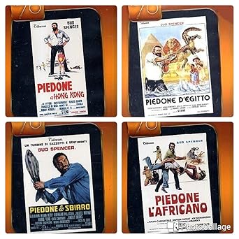 Bud Spencer Piedone L Africano D Egitto Hong Kong Lo Sbirro 4 Film Dvd Amazon It Film E Tv