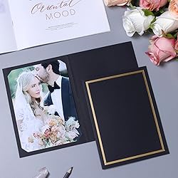 Apprabbr 100 Pcs Photo Folders for 4x6 or 5x7