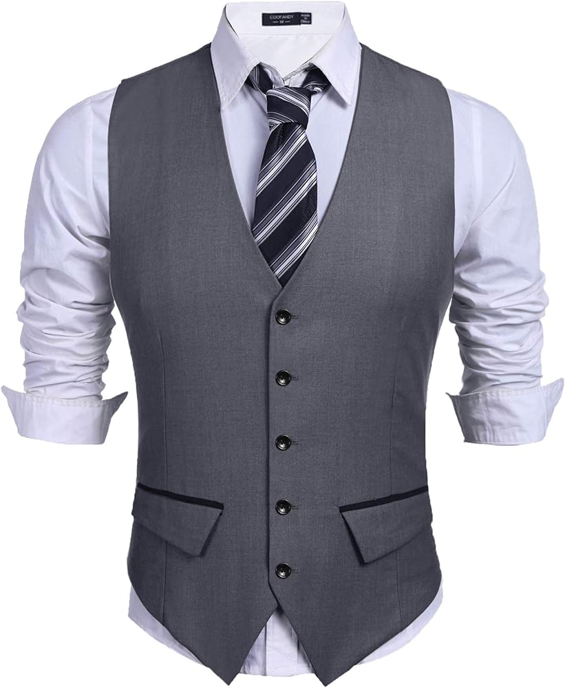 business casual vest mens