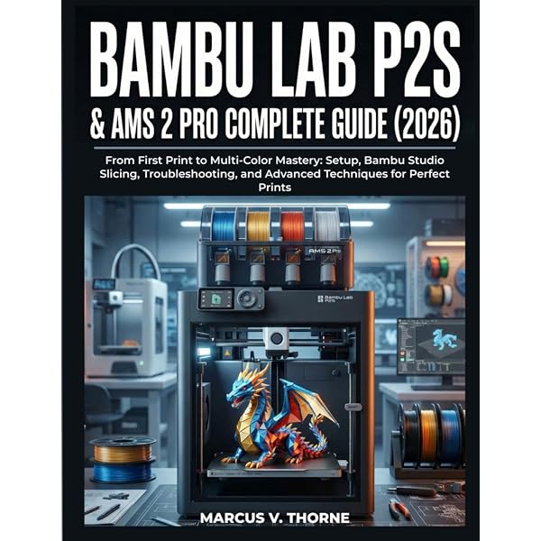 BAMBU LAB P2S & AMS 2 PRO COMPLETE GUIDE (2026): From First Print
