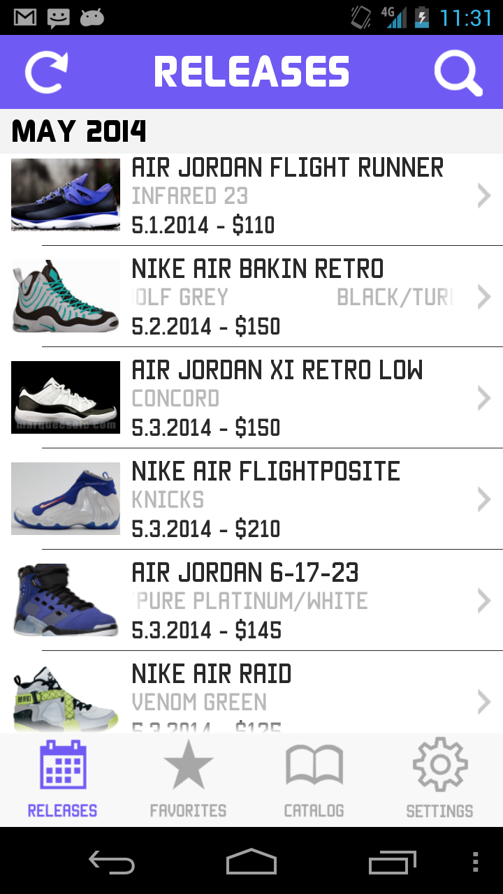 sneaker crush release dates