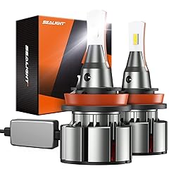 SEALIGHT L2 H11 H8 H9 H16 LED Bulbs, 24000LM