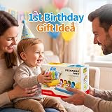 HahaGift Baby Whale Pop Up Toys Montessori Cause and Effect Learn view 7