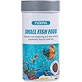 Small Fish Food Pellets - Sinking Micro Granules,High Protein Color Enhancer for Betta,Guppies,Tetras & Tropical Fish(2.8oz)