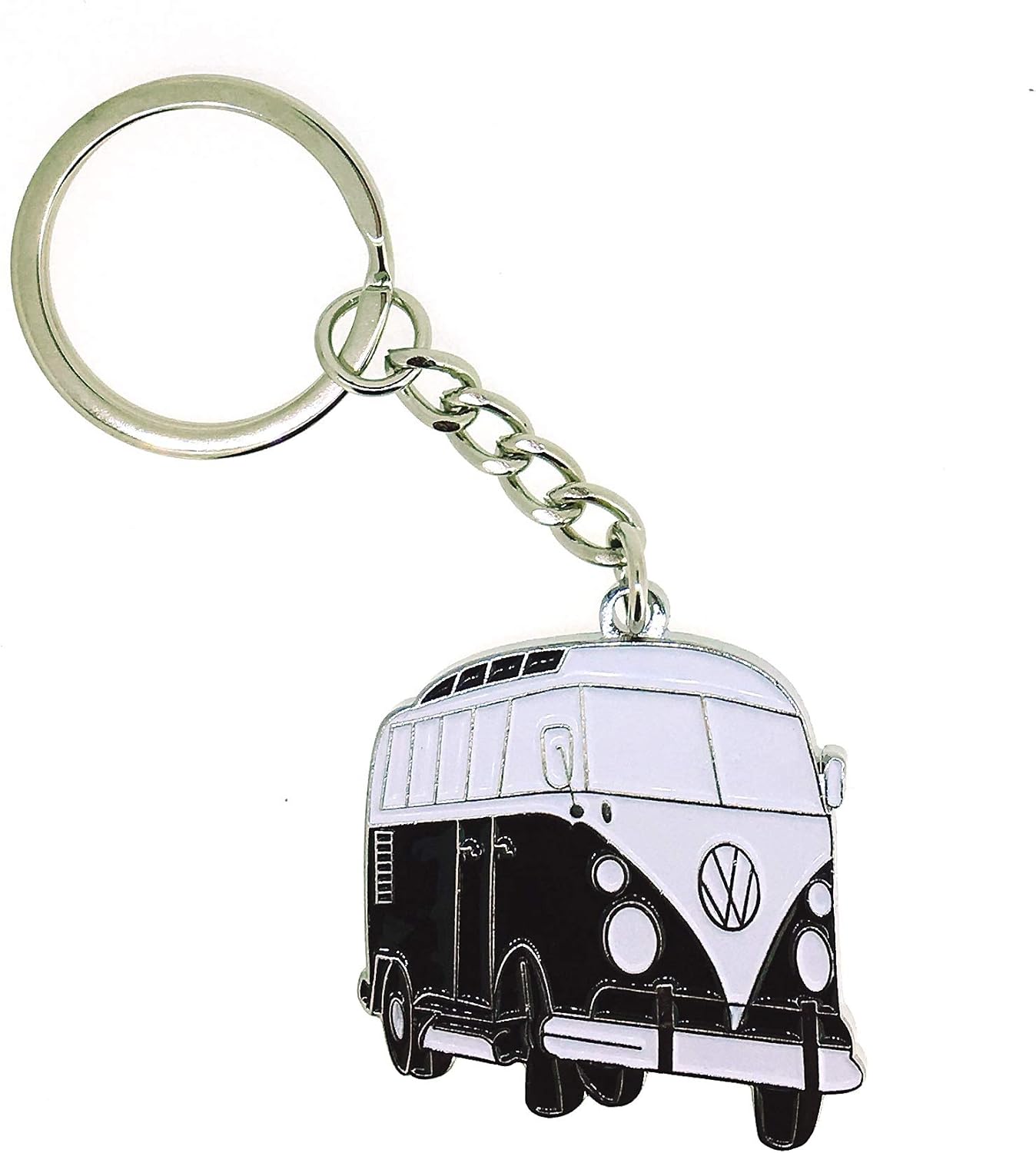 VW Camper Van Keyring Hippie Black Amazon.co.uk Jewellery