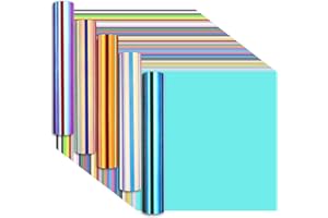 Lya Vinyl Permanent Vinyl Bundle for Cricut - 70 Pack Self Adhesive Vinyl Sheets (65+5 Holo Colors 12"x12") for Home Decal, Mug, Cup, Windows, Ceramics, Holiday Party Decal