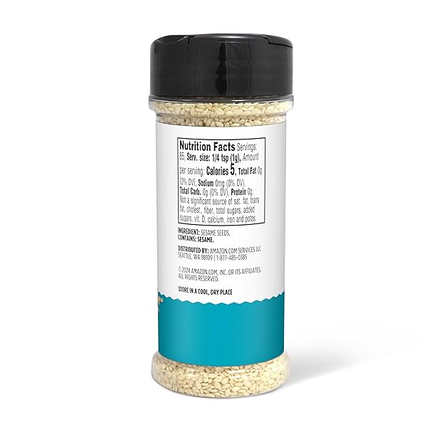 AMAZON GROCERY, SESAME SEEDS, 3 OZ