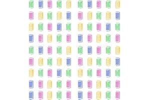 100 pcs Cat Spring Toy Colorful Spiral Springs Creative and Interactive Durable Heavy Plastic Toys for Indoor Cats Swatting B