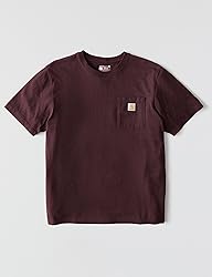 Carhartt Mens Loose Fit Heavyweight Short-Sleeve