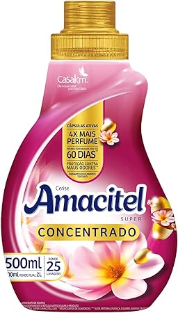 Amaciante Amacitel Concentrado Cerise 500ml 