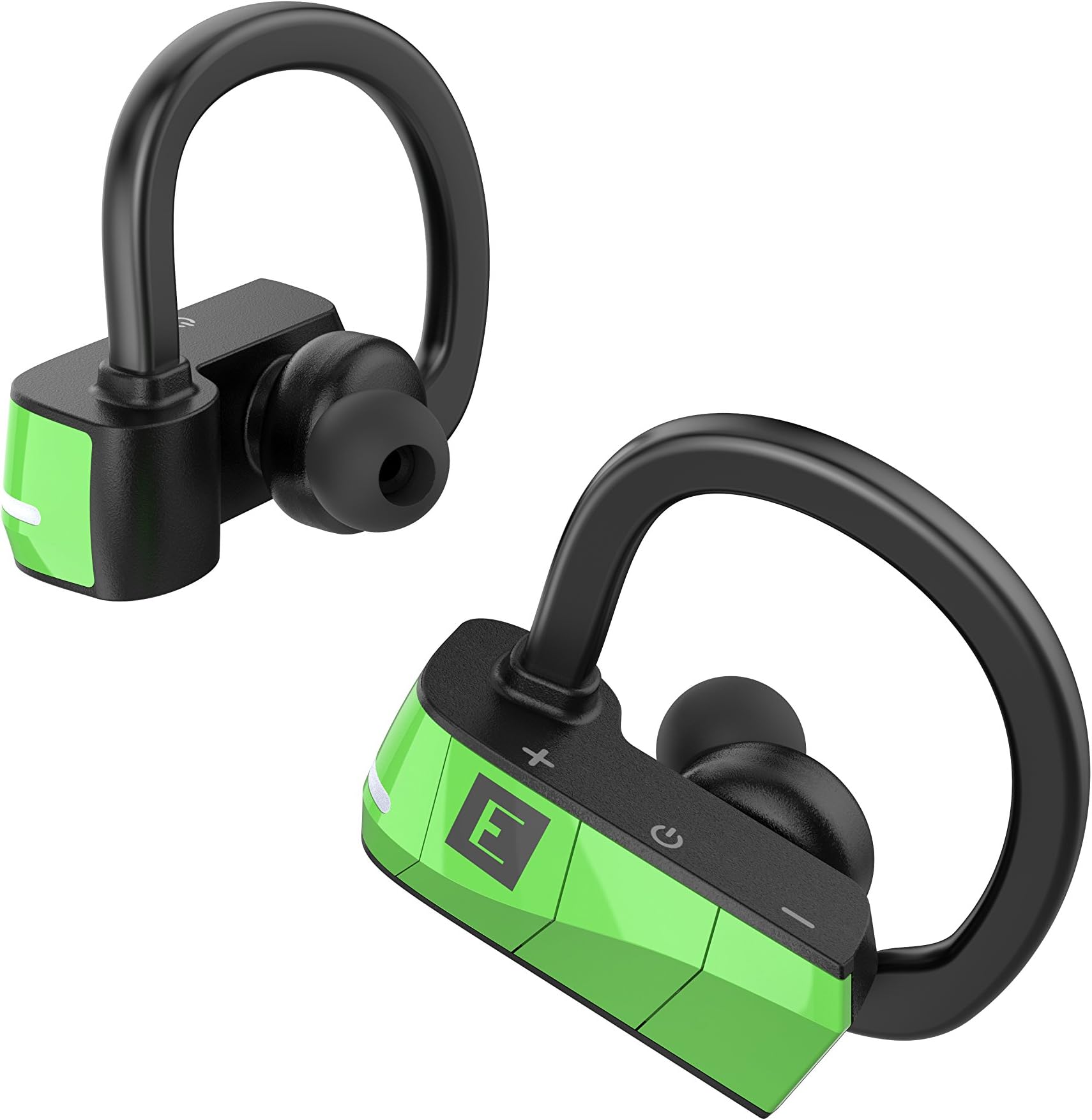 ERATO Rio 3 - Wireless Bluetooth Sports Headphones with Memory Strap - Green