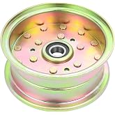 POSFLAG 116-4666 1-413099 Idler Pulley for Toro Z149 Z253 Z150 Z153 Decks | Replaces 116-4666 Pulley, eXmark 1-413099 Flat Idler Pulley, 1 413099, 116 4666, 1164666 for Toro Z252L Z255 Z257 Z286E Decks
