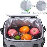 Vivo Technologies 25L Cooler Bag Insulated Lunch Thermal Waterproof Grey view 2