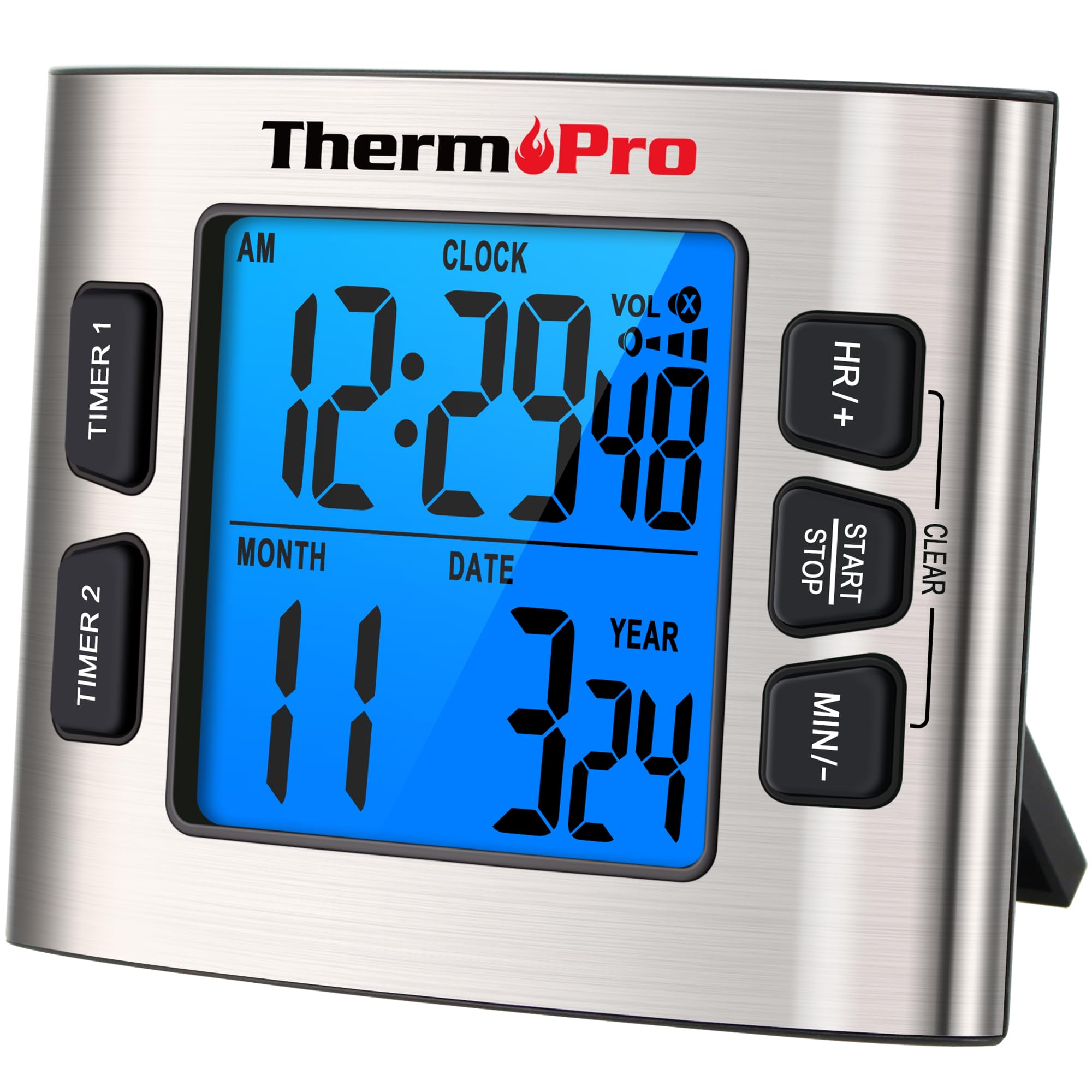 ThermoPro TM02 24 Hours Digital Timer with Dual