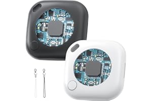 BOWENBO 2 Packs Air Tracker Tag (Apple MFi Certified) Compatible with Apple Find My (iOS Only) Bluetooth Tracker, Smart Keys Finder and Item Locator with Waterproof Case for Wallet Luggage Pet Backpack