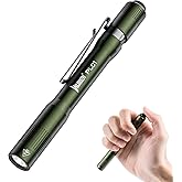 WUBEN PL01 Pen Light, 650 Lumens Pocket EDC Flashlight Rechargeable, Bright LED Pen Flashlight, IP68 Handheld Flash Lights, C