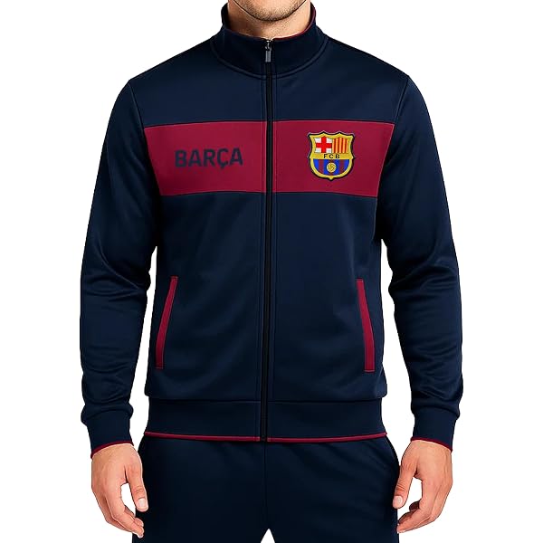 Icon Sports Soccer Track Jacket – Official Men's FC Barcelona