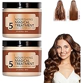 Nourishing Magical Treatment,Hair Repair Cream,Magical Hair Mask,5 Seconds to Restore Soft Hair,Deep Conditioning Hair Mask for Dry Damaged Hair (2pcs)