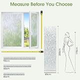 Lifetree Window Film Privacy Frosted 60x200cm Anti-UV Removable view 9
