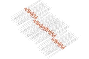 uxcell 80pcs 10K Ohm 1% NTC Thermistors Resistors, MF58 3950B Thermistor Temperature Sensor