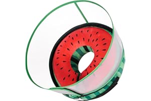 CNEO Inflatable Dog Cone Collar with Detachable Enhanced Anti-Licking Shield, Soft Neck Donut Collar for Dogs After Surgery, Adjustable Dog Cone Alternative for Large Medium Small Dogs & Cats