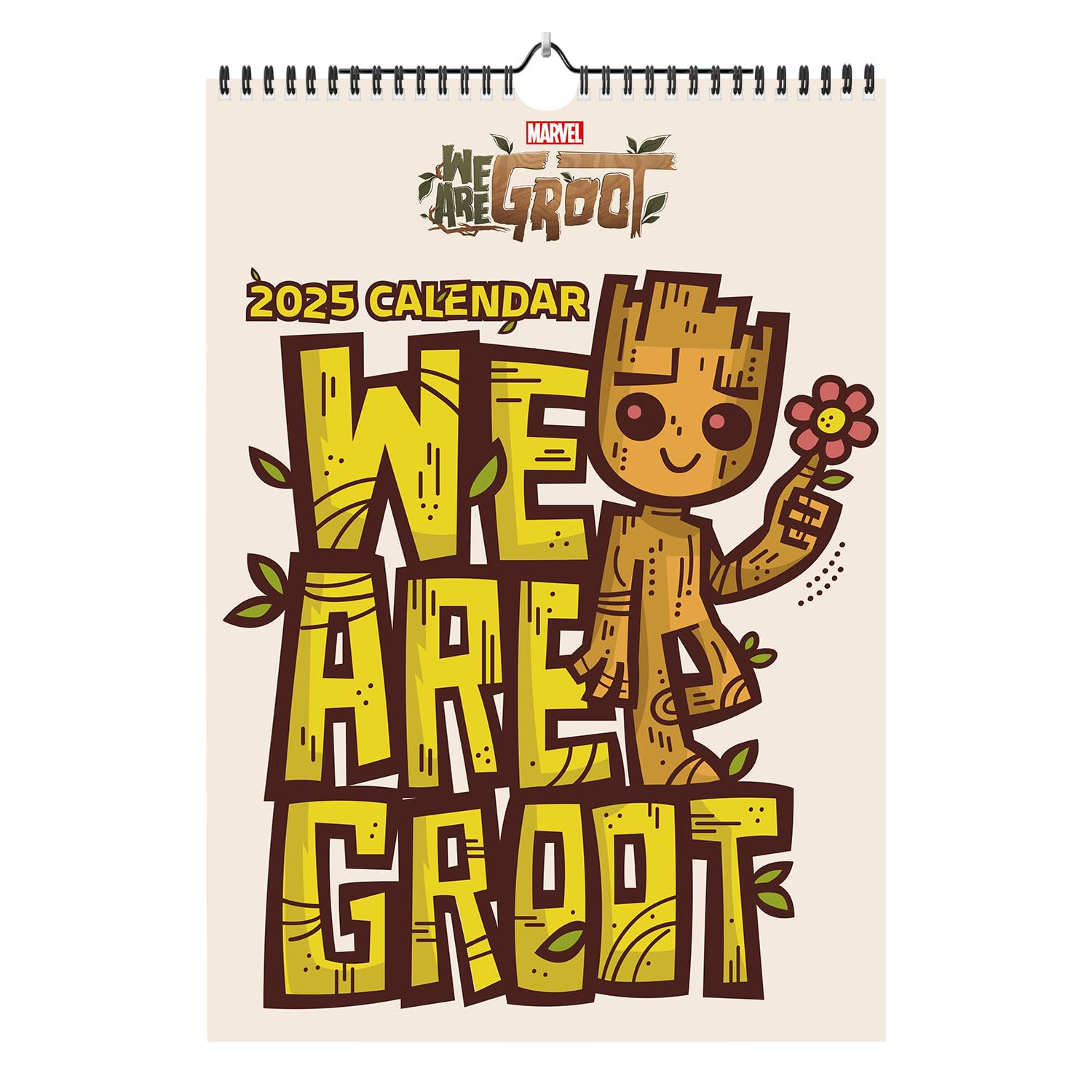 Grupo Erik Wall Calendar 2025 - Marvel Groot | A3 Calendar 2025, A3 Wall Planner 2025, Family Planner Calendar 2025 | Groot Calendar 2025, Marvel Calendar 2025, Groot Gifts