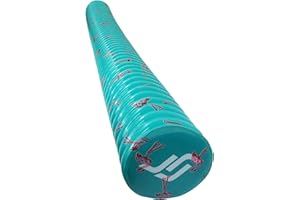 IMMERSA Jumbo Swimming Pool Noodles, Premium Soft Water-Based Vinyl Coating and UV Resistant Foam Noodles for Swimming and Floating, Lake Floats, Pool Floats for Adults.