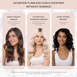 Kitsch Satin Pillow Rollers 6pc Marble Heatless Hair Curler Overnight view 5