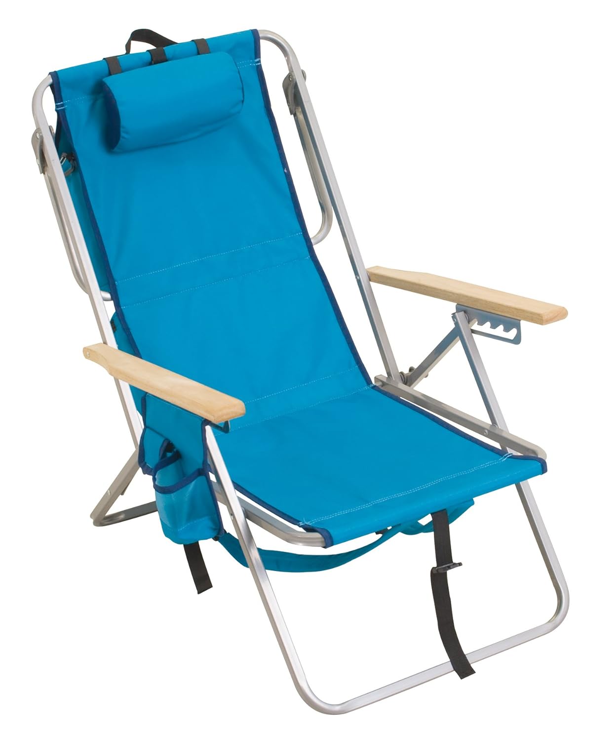 Rio Brands Gear 5 Position Steel Backpack Chair with Cooler, Aruba