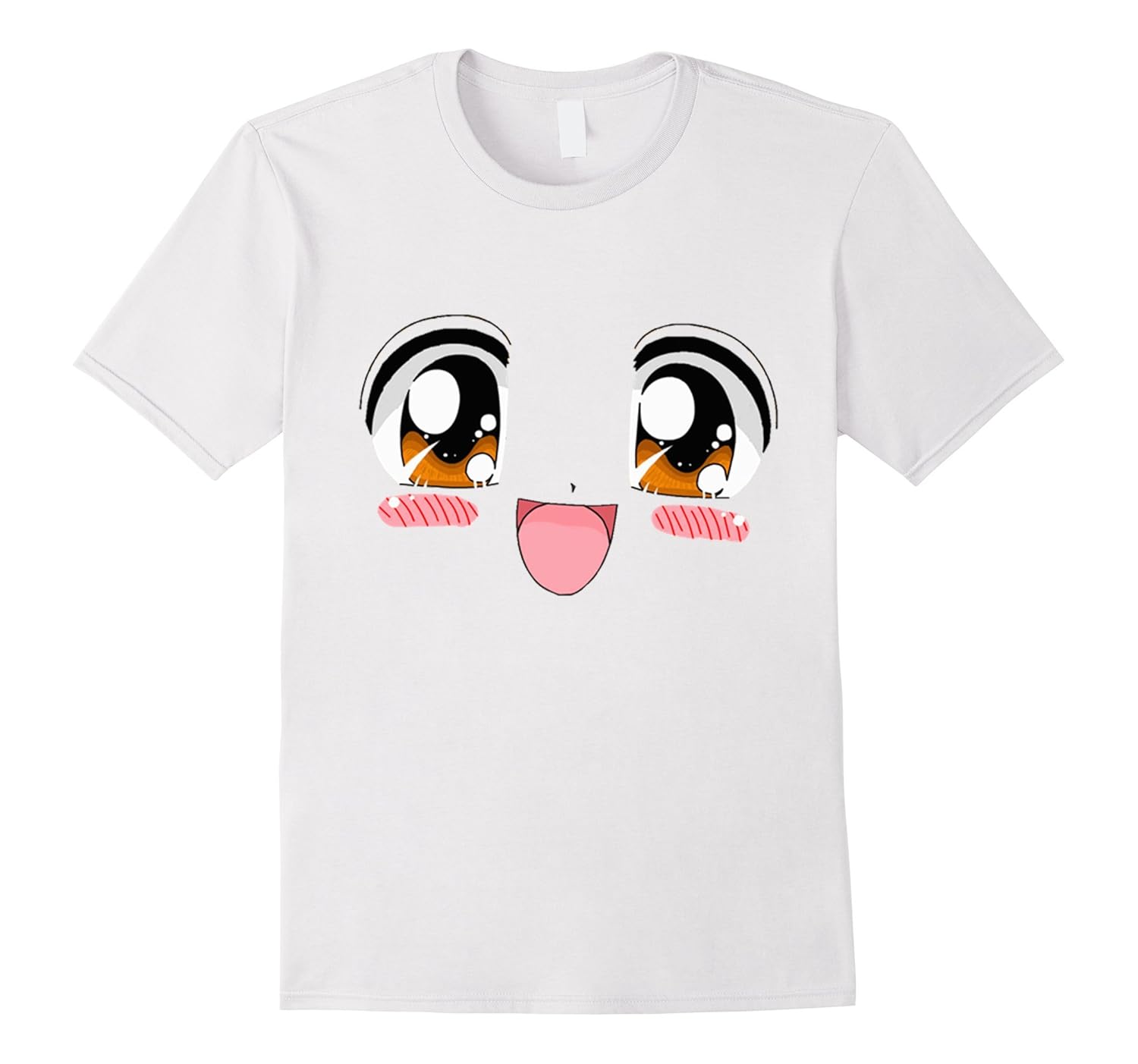 Manga Kawaii Cute Anime Face Tshirt4LVS 4loveshirt