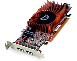 VisionTek Radeon 7750 2GB GDDR5 SFF Graphics Card, 4k 2 DisplayPort 1.2, PCIe, 7.1 Surround Sound, Included Full-Height Brack