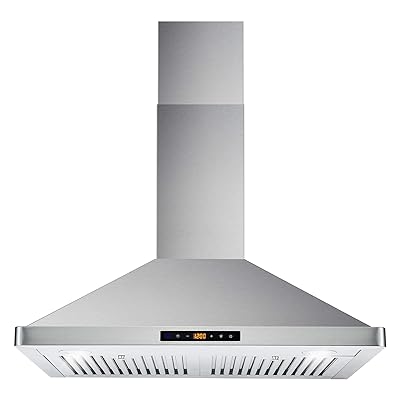 Cosmo 30" Wall Mount Range Hood with 3-Speed Fan
