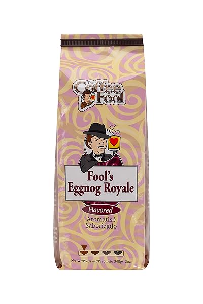 COFFEE FOOL’S EGGNOG ROYALE (STRONG DRIP GRIND)