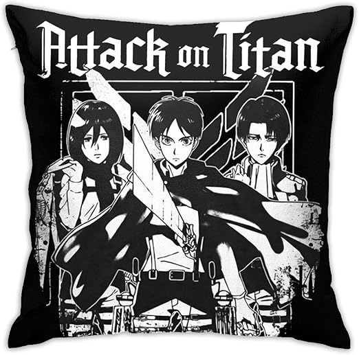 Amazon Com Not Attack On Titan Season 2 Throw Pillow Home Kitchen