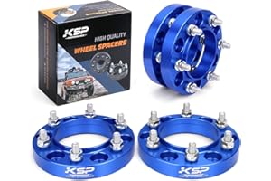 KSP 25mm?1"? Tacoma Wheel Spacers 6x5.5 Bolt Pattern, 6x139.7 to 6x139.7 Hubcentric Spacers Compatible with Toyota 4Runner Fj