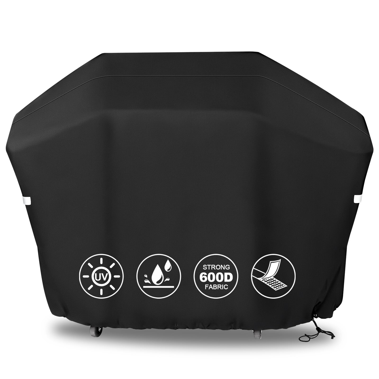 Photo 1 of QuliMetal 63 Inch Grill Cover for Weber Genesis 300 Series and New 2022 Genesis 300 Grill, Heavy Duty Waterproof Fade Resistant Outdoor BBQ Grill Cover with Elastic Drawstrings, Compared to Weber 7757