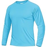 Boladeci Men's UPF 50+ Sun Protection UV SPF Shirts Long Sleeve Lightweight Quick Dry Swim T-Shirts Rash Guard