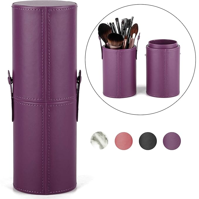 Makeup Brush Holder Travel Brushes Case Organizer Cup Storage Dustproof