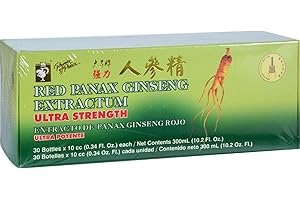 Prince Of Peace Red Panax Ginseng Extractum Ultra Strength - 30 Vials