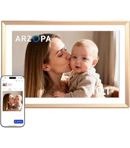 Amazon.com : Digital Picture Frame, 15.4 Inch HD LED Images with
