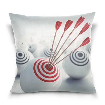 Amazon Com Leisisi Target Business Throw Pillow Case Cushion