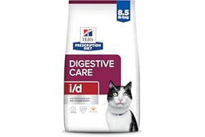 Hill's Prescription Diet i/d Digestive Care Chicken Flavor Dry Cat Food, Veterinary Diet, 8.5 lb. Bag