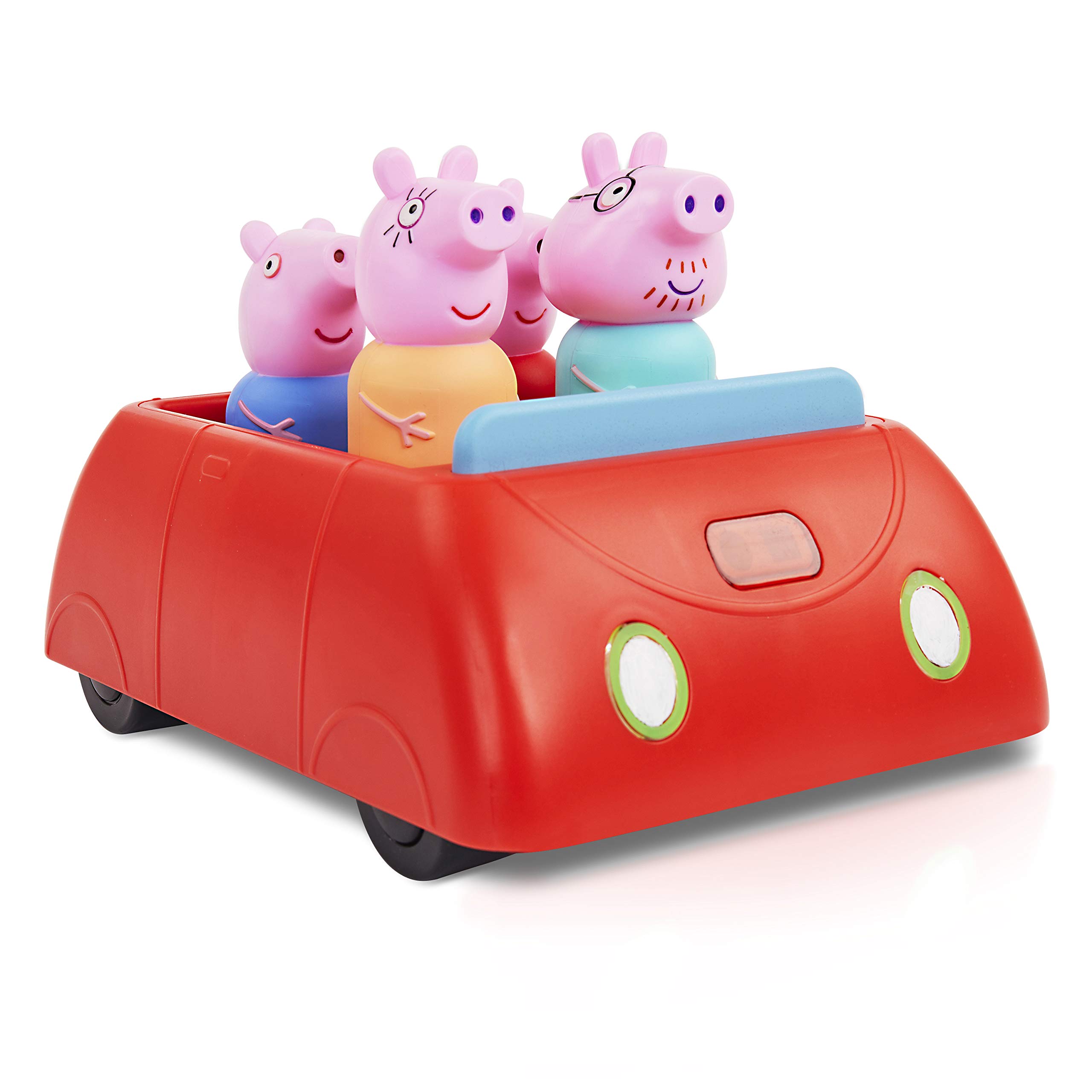 Photo 1 of Peppa Pig's Clever Car Interactive Pre-School Toy With Lights And Sounds - Self Driving - Plays Peppa Music And Talks - Motorized Vehicle With Collision Avoidance Sensors– Red