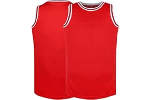 Phoneutrix Blank Basketball Jersey, Men's Mesh Athletic Reversible Sports Shirts S-3XL