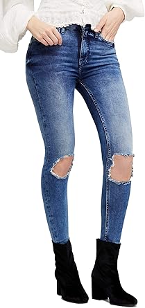 free people high waisted skinny jeans