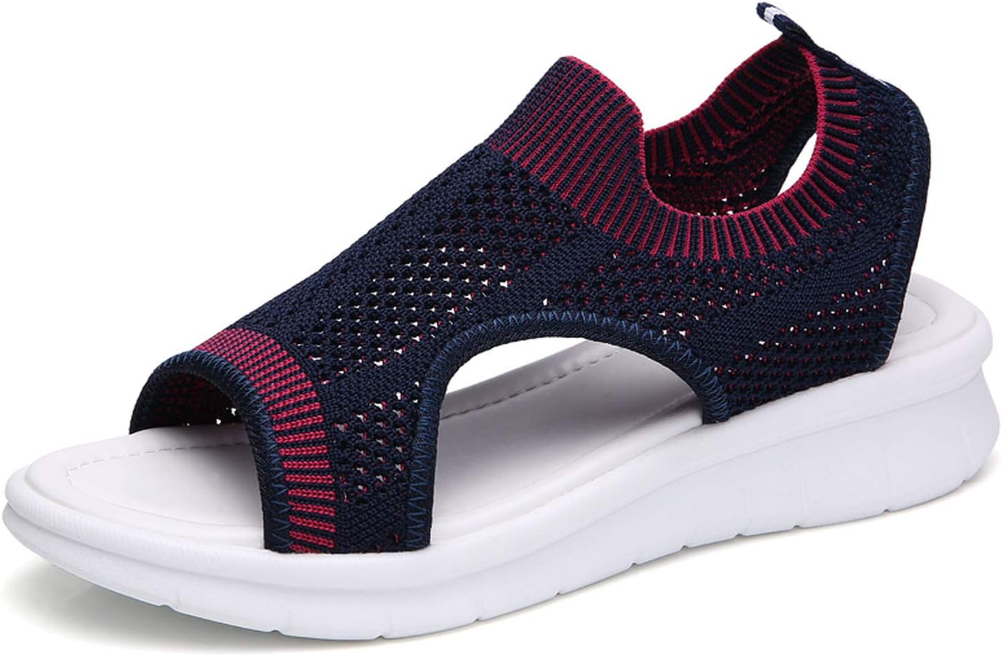 Wind House 2019 Summer Wedge Comfort Sandals Ladies Flat Slingback Flat Sandals Women Sandalias