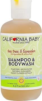 california baby tea tree and lavender shampoo